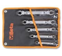 Serie Beta 187/B5 5 Chiavi Esagonali Apribili Snodate . Ideale Per Raccordi