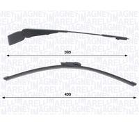 Serie bracci tergi, Pulizia cristalli posteriore per MERCEDES-BENZ SPRINTER 3,5-