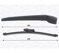 Serie bracci tergi, Pulizia cristalli posteriore per VW GOLF