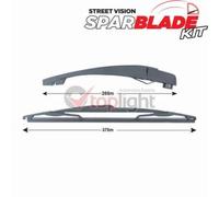 Serie bracci tergi, Pulizia cristalli TRA-D1D2 AE TOPLIGHT per RENAULT DACIA