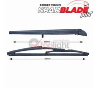 Serie bracci tergi, Pulizia cristalli TRA-F2P8 AE TOPLIGHT per FIAT