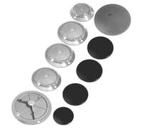 Serie bruciatori e spartifiamma per cucina gas Rex Electrolux 5 fuochi 3 medi