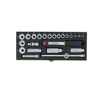 Serie bussola Compact, cricco da 3/8" 24 pz. Proxxon 23110