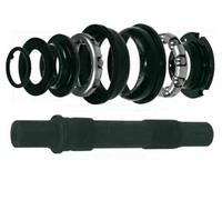 SERIE CALOTTE E PERNO 152MM BMX PER SCATOLE DA 68MM CON SFERE 5/16"