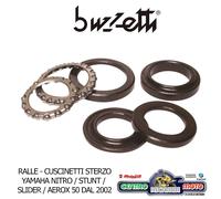 Serie Calotte Ralle Sterzo Cuscinetti Manubrio Buzzetti Yamaha Aerox 50 2T 2002