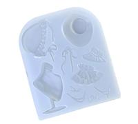 Serie Cappelli Nails Art Silicone Stampo Manicure Training Strumento Professioni Manicure Professionale Adatto Per Varie Occasioni Stampi Per Accessori Cappelli In Silicone