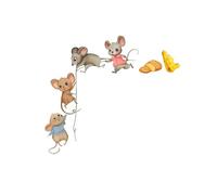 Serie Cartoon Animali Carini Adesivi Interruttori Decor Casa per Camera Sala Interruttore Prise