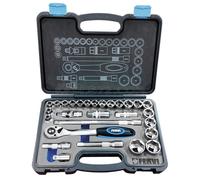 SERIE CASSETTA DI CHIAVI A BUSSOLA DA 1/2" E ACCESSORI 28 PZ FERVI S328