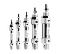 Serie CD85N CD85N/C85N8 10 12 16 20 25 Cilindro pneumatico standard a doppio effetto stelo semplice(Stroke 200mm,C85N12)