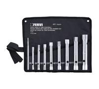 Serie 8 chiavi a tubo cromo vanadio 6-32 mm codice 0540S marca FERVI