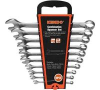 SERIE CHIAVI COMBINATE CON SUPPORTO KENDO 10 PEZZI Contenuto 6-19 mm