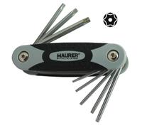 SERIE CHIAVI MASCHIO TORX 9 PEZZI IN ACCIAIO MAURER MISURA: DA T10 A T50