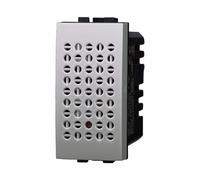 Serie Civile Compatibile Con Bticino Axolute (Sensore Acustico, Grigio)