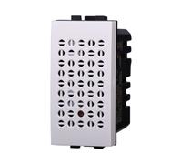 Serie Civile ETTROIT Bianco Compatibile Con Bticino Living Light (Sensore Acusti