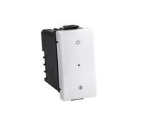 Serie Civile ETTROIT Bianco Compatibile Con Bticino Matix (Dimmer Connesso WIFI)
