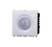Serie Civile ETTROIT Bianco Compatibile Con Vimar Plana (Sensore Movimento PIR T