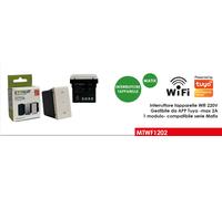 Serie compatibile Matix interruttori, pulsanti e prese linea TOP (no originali)