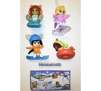 SERIE COMPLETA ATLETE SPORT INVERNALI VDB08 - VDB16 + 4 BPZ KINDER GERMANIA 2022