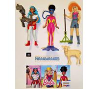 SERIE COMPLETA BARBIE (MAXI) VQB13 - VQB21 + 3 CARTINE/BPZ KINDER ITALIA 2025