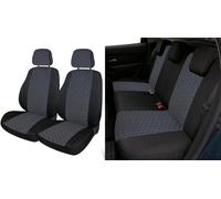 Serie completa coprisedili Fast&Smart tg. grande tess. Grey&Color