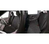 Coprisedili Fiat Panda 2003>2011 4 posti fodere set su misura trapuntate grigio