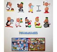 SERIE COMPLETA DUELLO IN CUCINA (UN135 - UN143) + 9 BPZ KINDER GERMANIA 2010/11