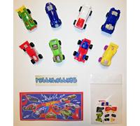 SERIE COMPLETA HOTWHEELS (EN373 - EN424) + 8 BPZ KINDER SORPRESA 2018/2019