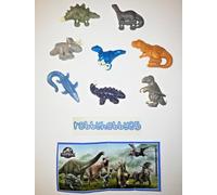 SERIE COMPLETA JURASSIC WORLD (SE753C - SE768A) + 8 BPZ KINDER JOY ITALIA 2020