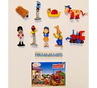 SERIE COMPLETA LE MANEGE ENCHANTE (S-301 - S-309) + 9 BPZ KINDER FRANCIA 2005/06