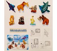 SERIE COMPLETA L'ERA GLACIALE 2 (S-351 - S-358) + BPZ KINDER JOY ITALIA 2006