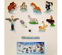 SERIE COMPLETA L'ERA GLACIALE 4 (DC220 - DC229) + 9 BPZ KINDER JOY GERMANIA 2012