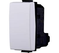 Serie completa matix ettroit bianco presa schuko interruttori pulsante supporto 503 504 506 placche falso polo deviatore (Deviatore)