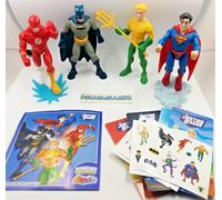 SERIE COMPLETA MAXI JUSTICE LEAGUE (VDD13 - VDD16) + 4 BPZ KINDER ITALIA 2023