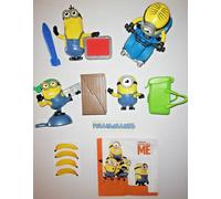 SERIE COMPLETA MAXI MINIONS (END24 - END27) + 4 BPZ KINDER ITALIA PASQUA 2019