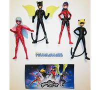 SERIE COMPLETA MIRACULOUS WORLD (MAXI) VDB25 - VDB28 + 4 BPZ KINDER ITALIA 2023