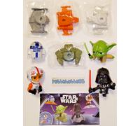 SERIE COMPLETA STAR WARS (MAXI) VCB23 - VCB26 + 4 BPZ KINDER ITALIA 2025/2026