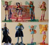 SERIE COMPLETA WINX CLUB (TR137 - TR144) + 8 BPZ KINDER SORPRESA GERMANIA 2013