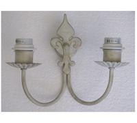 Serie con giglio applique lampada a parete a una luce a due luci e piantana