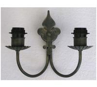 Serie con giglio applique lampada a parete a una luce a due luci e piantana