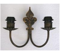 Serie con giglio applique lampada a parete a una luce a due luci e piantana