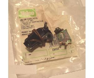 SERIE CONTATTI SPINTEROGENO PER RENAULT R14 L,TL,GTL,TS impianto DUCELLIER VALEO