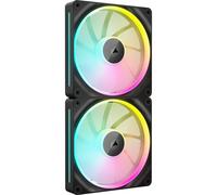 Serie CORSAIR LX RGB, iCUE LINK LX140 RGB, ventola RGB da 140 mm, kit doppia ventola