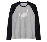 Serie costellazione dello zodiaco: Cancro il granchio (o aragosta) Maglia con Maniche Raglan