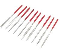 SERIE DA 10 MICRO LIME / LIMETTE DIAMANTATE LUNGHEZZA 100mm PER MODELLISMO