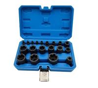 Serie da 19 Chiavi a Bussola Torx Plus Esterne a 6 e a 5 punti compatibili con Tesla con attacco quadrato 1/2'' 3/8'' 1/4'' da EP4 a EP32