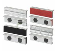 Fervi Copriganasce 0520/150S - Serie 4 coppie in alluminio per morsa 150 mm