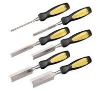 SERIE DA 6 SCALPELLI CR-V PER INTAGLIARE E MODELLARE IL LEGNO SCALPELLO 6- 38 mm