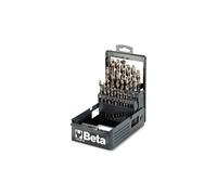 Punte per trapano Beta Tools 415CO/SP19A set 19 punte elic. ø 1÷10 Beta 415