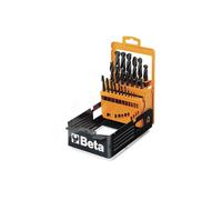 Beta 410/SP25 - Serie di punte elicoidali cilindriche (art. 410) in cassetta