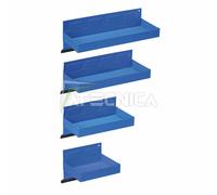 Serie di 4 vassoi magnetici porta minuteria Fervi 0466/4V